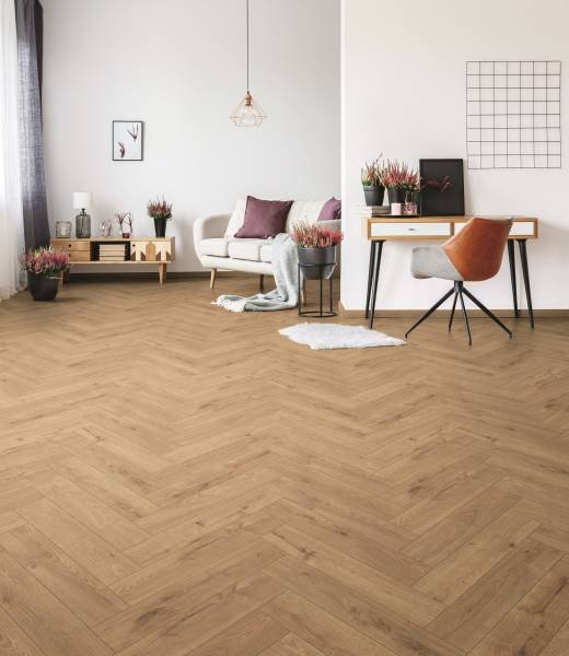 K326 Sundance Oak Herringbone - Image 2